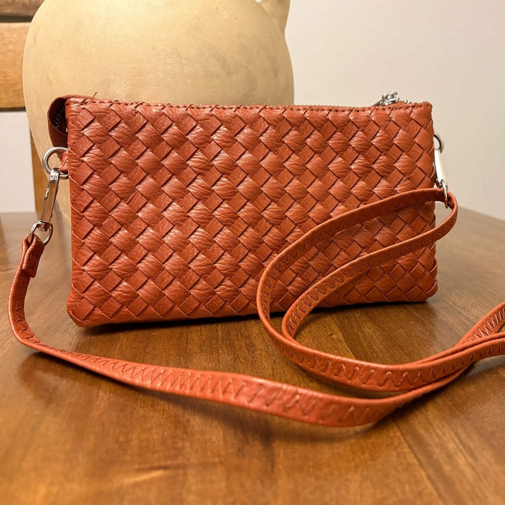 Rust Orange Crossbody Bag